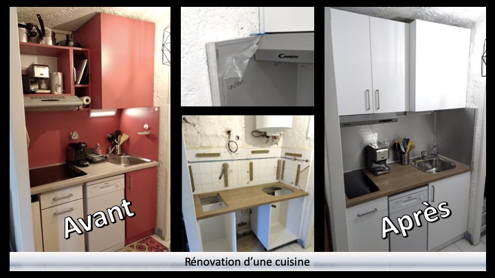 installation de cuisine